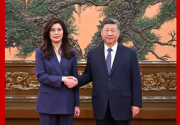 习近平总书记会见中国国民党主席郑丽文