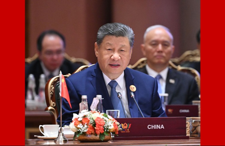 习近平出席金砖国家领导人第十八次会晤第二阶段会议并发表重要讲话