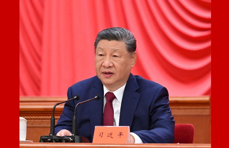 习近平出席纪念中国工农红军长征胜利90周年大会并发表重要讲话